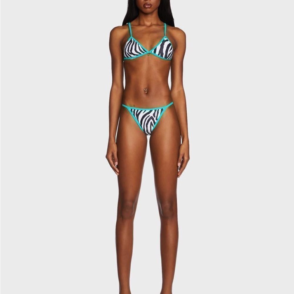 NWT Mermaid Swimwear | Dolls Kill | Wild Style Bikini Set Size Small